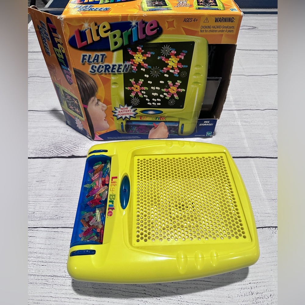 Vintage LiteBrite Flatscreen